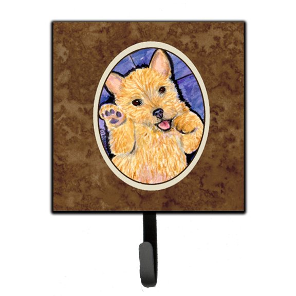 Carolines Treasures SS8911SH4 Norwich Terrier Leash Holder or Key Hook, Small, Multicolor