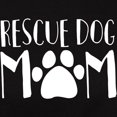 thumbnail image 3 of CafePress - Rescue Dog Mom Women's Dark T Shirt - Women's Traditional Fit Dark T-Shirt, 3 of 4