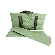 C&H Solutions PU Green Mah Jongg Soft Bag Empty Bag, Mah jongg carry bag