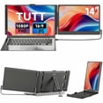 thumbnail image 1 of TUTT Rallonge d'Écran d'Ordinateur Portable 14” – Moniteur Portable IPS Double FHD 1080P pour Ordinateurs Portables (13”–17”) P6, 1 of 10