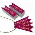 thumbnail image 3 of Inkdotpot Gold Foil Paper Hang Tags Love Is Sweet Wedding Favor Tags 100 Pieces, 3 of 6