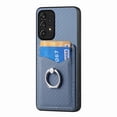 thumbnail image 2 of Allytech Galaxy A53 5G Wallet Case with Ring Holder Stand, Slim Fit Fashion Back Case with Cards Holder Lightweight Bumper Anti-Scratch Phone Case for Samsung Galaxy A53 5G - Blue, 2 of 13