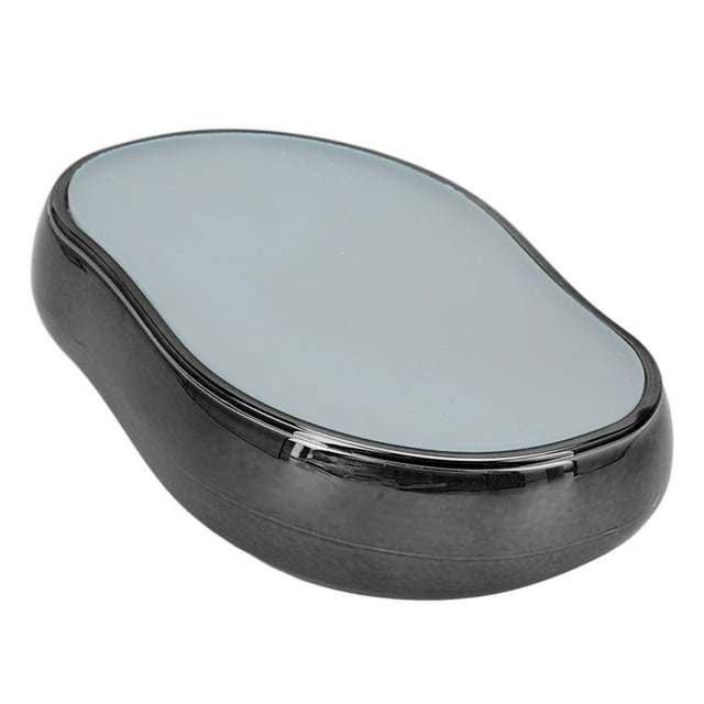 Gomme à Cheveux, Exfoliant pour la Peau Inhibe la Croissance des Cheveux Épilation Réutilisable pour le Corps Noir