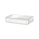 thumbnail image 1 of Naiovety Caja de almacenamiento con tapa, funda protectora sencilla, resistente al agua, a prueba de polvo, soporte para ahorro de espacio, Almacenamiento y organización del hogar Grande, 1 of 6