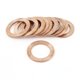 thumbnail image 1 of 10Pcs 18mmx27mmx1.5mm Arandela de Cobre Plana Junta Sello, 1 of 1