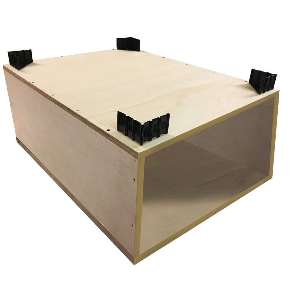 13" Hight Plywood Laundry pedestal without Drawer - Choose your Size - 28W x 30L