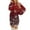 Deep Red, variant on Kixjoy Sweater Dress for Women Long Sleeve Plus Size Christmas Dress Fall Thermal Crew Neck Sweater Dress Casual Loose Fit Fall Outfits for WomenVermilion XL