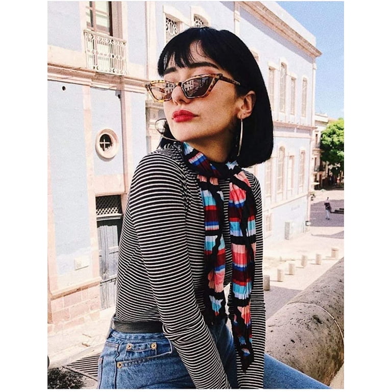 Vintage Small Cat Eye sunglasses Edgy Small Cat Eye 90s Vintage Sunglass - Vicky – Sunglass  main image 4