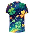thumbnail image 4 of Ceisia Men's Slim Fit Short Sleeve T-Shirt St. Patrick's Day Themed Print Clover Spring Summer Shirt Gift, 4 of 8