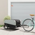 thumbnail image 1 of vidaXL Bike Trailer Black and Grey 45 kg Iron, 1 of 5