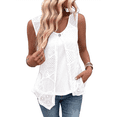 thumbnail image 2 of Camisetas Sin Mangas Holgadas e Informales para Mujer, Ropa de Verano, Conjuntos, 2025, , Talla M, 2 of 6