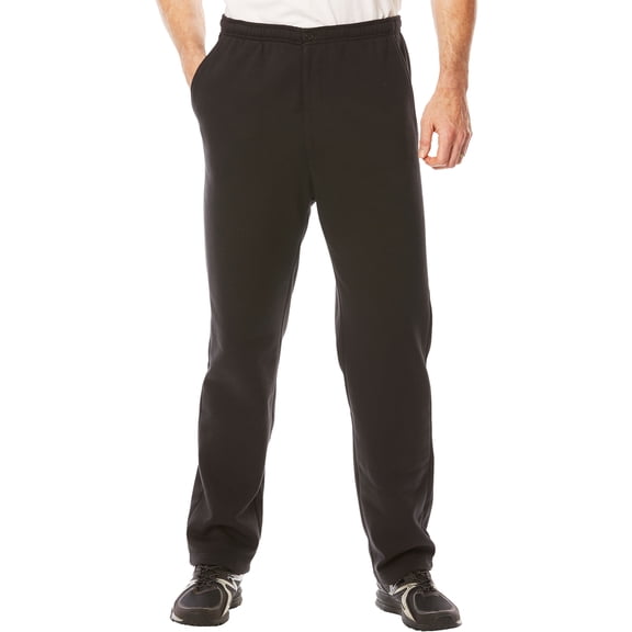 KingSize Men's Big & Tall Fleece Zip Fly Sweatpants