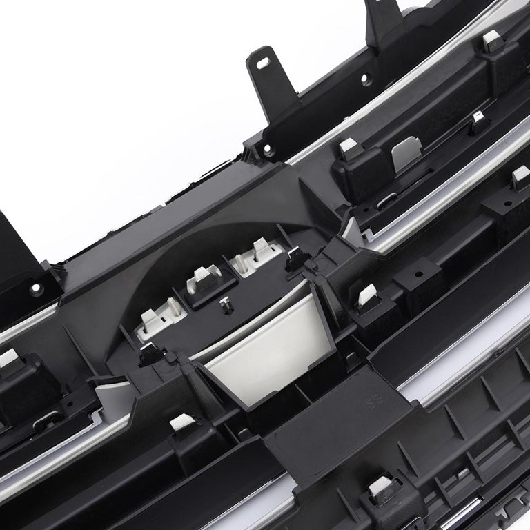 Matte Black Front Lower Bumper Grille Cover For 2015-2018 Matte Black Front Lower Bumper Grille Cover For 2015-2018