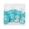 thumbnail image 2 of 4pcs Soft Plush Cute Patterned Pet Socks With Non-Slip Bottom, 2 of 4