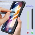 thumbnail image 2 of For Samsung Galaxy Z Fold 6 Case, Heavy Duty with Innovative Foldable Hinge Protection Case, Generic Stylus & S Pen Holder, Screen Protector, Shockproof Rugged Stand Cover 5G 2024,White, 2 of 7