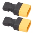 thumbnail image 4 of XT90 Male To T Female Connector, Standard Size XT90 Male To T Female Adapter Rubber Plastic Copper Wide Compatibility 2 Pcs Lightweight  For RC Car Models, 4 of 8