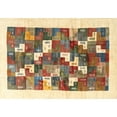thumbnail image 1 of Ahgly Company Machine Washable Indoor Rectangle Contemporary Sienna Brown Area Rugs, 6' x 9', 1 of 7