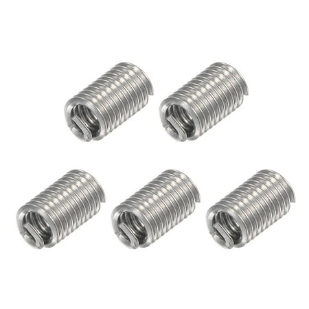 

Uxcell 6-32 UNC 3.0D 304 Stainless Steel Wire Thread Inserts Screw Repair Sleeve 5 Pack