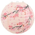 thumbnail image 1 of SHISUYAN Japanese Style Paper Lanterns for Decoration Pink Detailed Workmanship Practical and Durable, 1 of 8