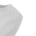 thumbnail image 7 of JIUKE Womens Tank Tops Sleeveless V Neck Stripe Textured Solid Loose Fitted Comfy Summer T-Shirts, 7 of 7