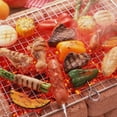 thumbnail image 3 of BBQ Net, Stainless Steel Multipurpose Grill BBQ Net Barbecue Net, For Picnic Camping, 3 of 8