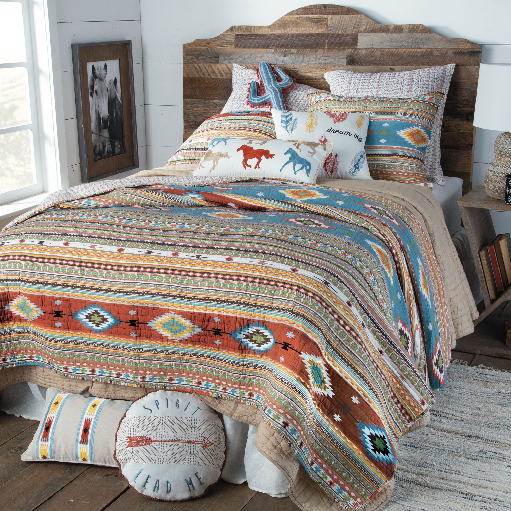 Southwest Aztec Spirit Quilt Size Full/Queen