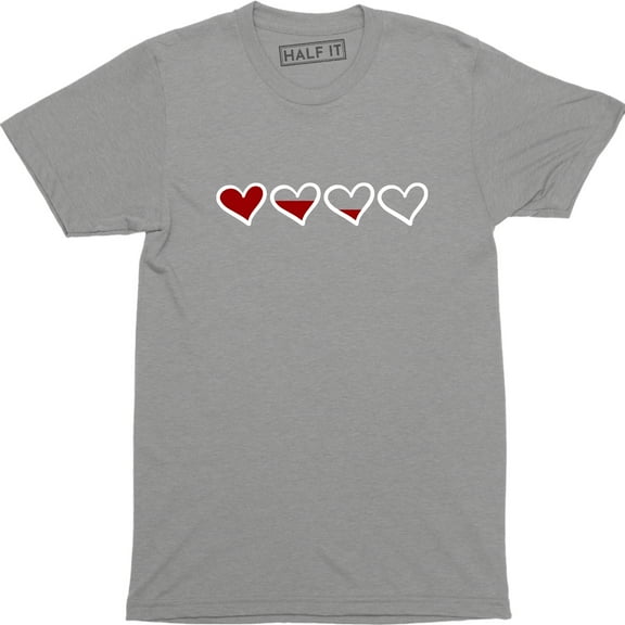 One Heart And Half Left Valentines Day Party Girl Friend Gift Men T-Shirt