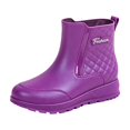thumbnail image 3 of Willtoo Women Waterproof Short Rain Boots, Lightweight Non‑Slip Ankle Rain Booties, Elastic Weather‑Resistant Outdoor Rain Shoes, 3 of 6