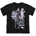 thumbnail image 2 of Link Click Past or Future Let Them Be Kids T Shirt for Youth Boys and Girls, Black, Small, 2 of 5