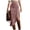 Pink, variant on Qiopertar High Waisted Bodycon Midi Skirt for Women Asymmetric Fringe Western Wrap Skirt Side Split Slim Fit Casual Party Night Out, Khaki S