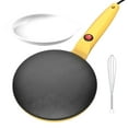thumbnail image 2 of Baking tools for cookies Instant Crepe Maker 8" Griddle Crepe Maker Non Stick Pan Auto Thermostat Handheld Long Handle Portable Breakfast Maker For Pancake Chapati, 2 of 9