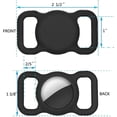 thumbnail image 1 of Soporte para collar de perro Airtag (paquete de 2) compatible con el soporte para collar de gato Airtag de Apple, soporte para collar de mascota Airtag, funda para Airtag, 1 of 4
