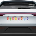 thumbnail image 6 of Magnetic Christmas Car Fridge Decorative Reflective Bulb Lights, 6 of 14