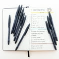 thumbnail image 6 of BAZIC Arrow Ballpoint Pens, 1.0 mm Medium Point Black Color Stick Pen, 10 Count, 1-Pack, 6 of 7