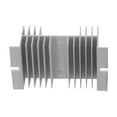 Aluminum Heat Sink 100A for Solid State Relay SSR for Wind Turbine