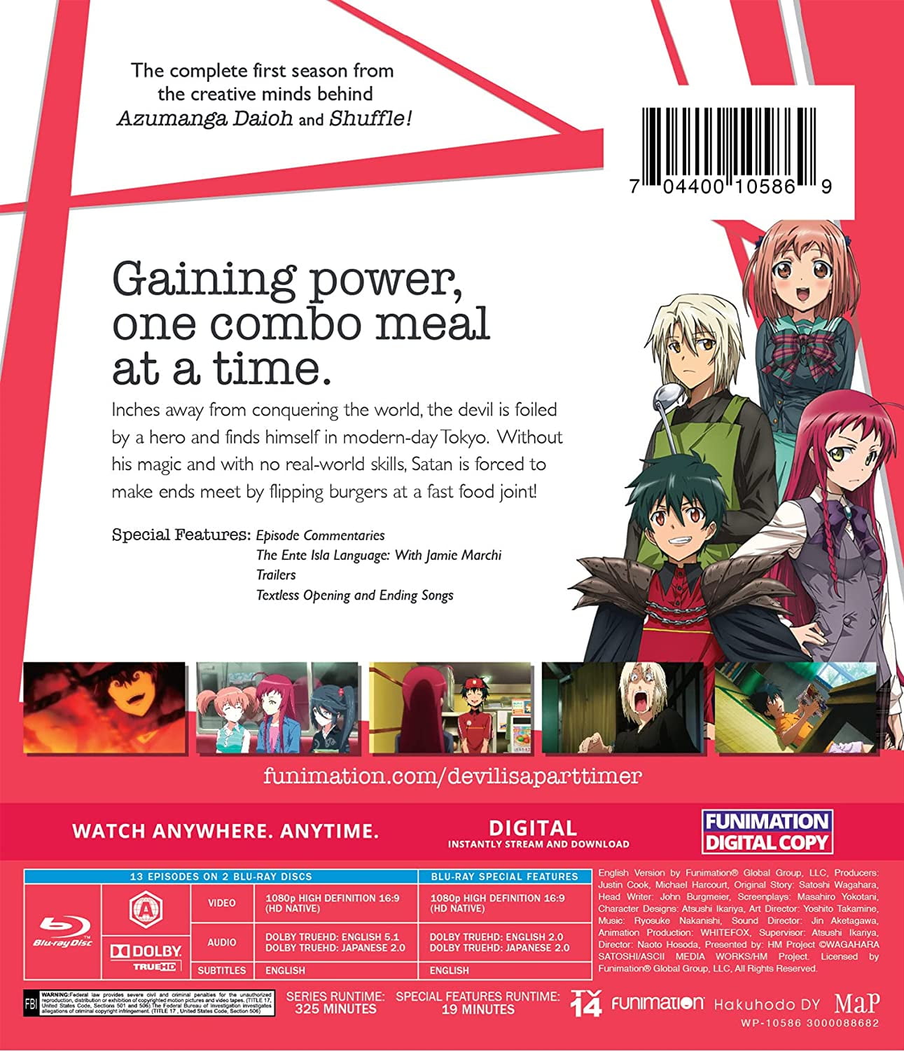 The Devil is a Part-Timer! Season 2 Part 1 - Blu-ray