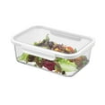 thumbnail image 3 of (2 pack) Better Homes & Gardens 10Cup Rectangle Tritan Food Storage Container with Tritan Lid. Set of 1, 2 Pieces, A Practical Choice for Dry Goods and Bulk Ingredients, 3 of 9