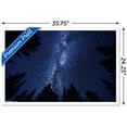 thumbnail image 2 of Milky Way At Night Wall Poster, 14.725" x 22.375" Framed, 2 of 4