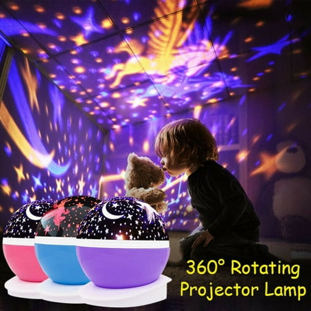 

Night Light for Kids Fortally Kids Night Light Star Night Light Nebula Star Projector 360 Degree Rotation - 4 LED Bulbs 8 Modes with USB Cable Romantic Gifts for Men Women Children(Blue)