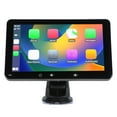 thumbnail image 1 of Portable Car Stereo,7 Inch HD Touchscreen Car Multimedia Player,Support Mirror Link Dash Mount Car Screen, 1 of 7