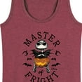 thumbnail image 3 of The Nightmare Before Christmas - Master Of Fright - Women's Racerback Tank Top, 3 of 5