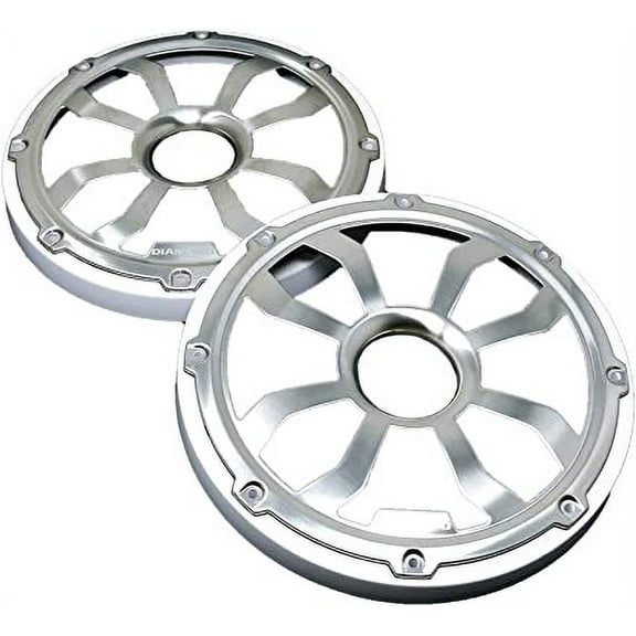 Diamond Audio HXM8FGB 8" Elite Flush Mount Speaker Grills, Pairs (Black)