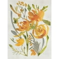 thumbnail image 2 of Zarris, Chariklia 12x14 Black Ornate Wood Framed with Double Matting Museum Art Print Titled - Butterscotch Bouquet II, 2 of 4