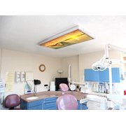 Octo Lights - Fluorescent Light Covers - 2x4 Flexible Ceiling Light Filters - For Classrooms and Offices - Beach 001