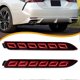thumbnail image 4 of Rear Bumper Reflector Brake Tail Light Sequential Turn Signal Lamp for Toyota Camry Sienna Avalon Si, 4 of 5