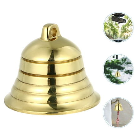 

PBPBOX 2Pack Retro Bell Charms for Crafting and Home Owners 5.00X5.00X5.00CM Copper Material