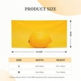 thumbnail image 5 of Picia Yellow Lemon Pattern Party Banner, Festive Decoration, Holiday Banner, Celebration Decor, Event Banner, Reusable Party Banner-Small, 5 of 8