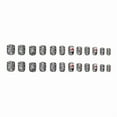 thumbnail image 2 of FSTDelivery Reusable Snowman Press on Nails,Gray Short Square Fake Nails,Acrylic Glossy Glue on Nails,Winter Christmas False Nails for Women Girls Holiday Daily Appointment Home Office Wear 24pcs, 2 of 7