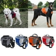 thumbnail image 2 of WINDLAND Dog Self-Wearing Backpack Adjustable Vest Saddle Bag Backpack for Traveling Travel Camping Hiking Dog Saddlebag, 2 of 14