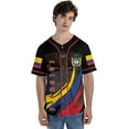 thumbnail image 5 of Personalized Colombia Baseball Jersey Colombian Flag Jersey Colombian Pride Jersey Colombia Shirt Men Women S-5XL (4XL), 5 of 7